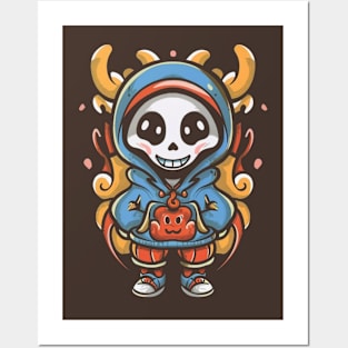 Skeleton Posters and Art